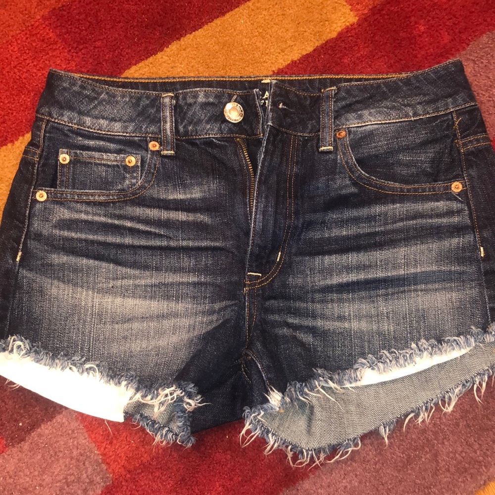 American Eagle Hi-Rise Festival Jean Shorts